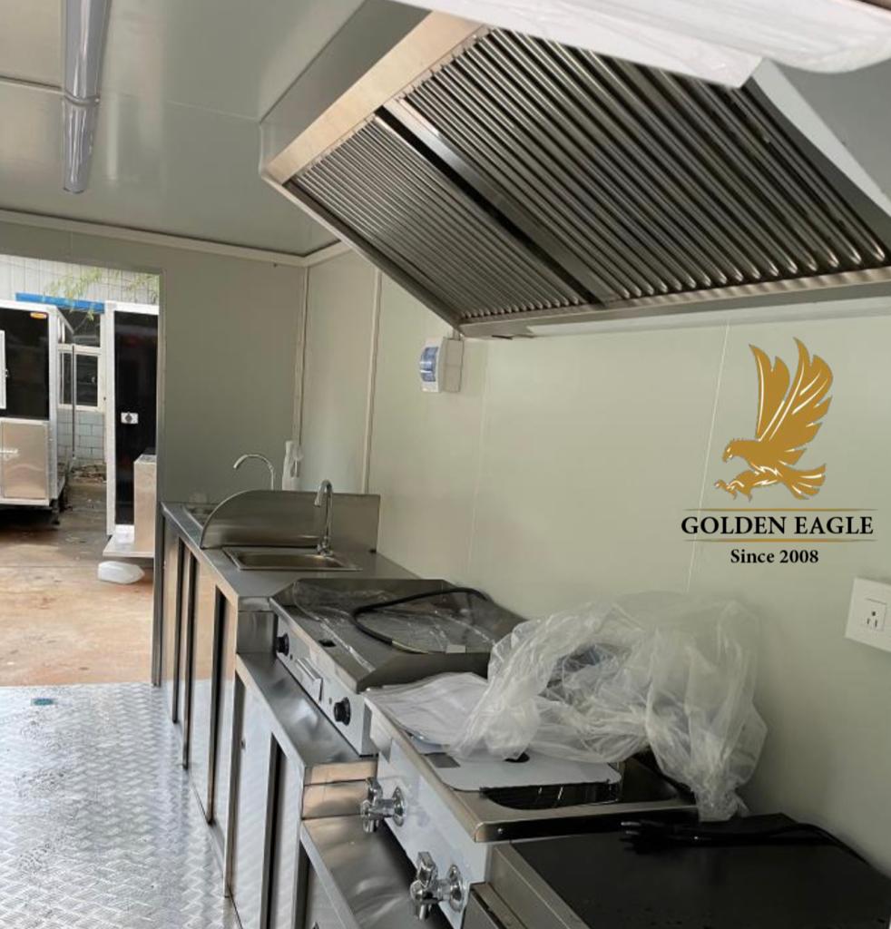NITROGEN FOOD TRUCK - internal view