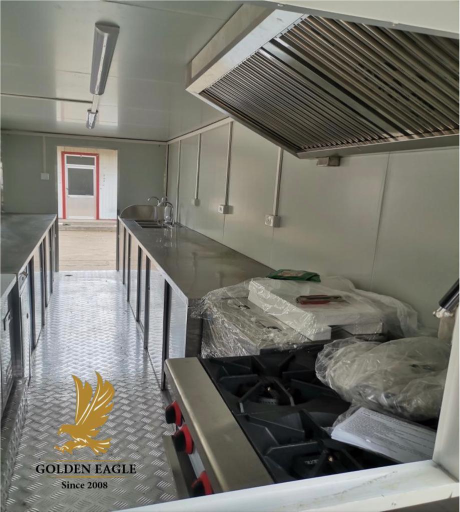 NITROGEN FOOD TRUCK - internal view