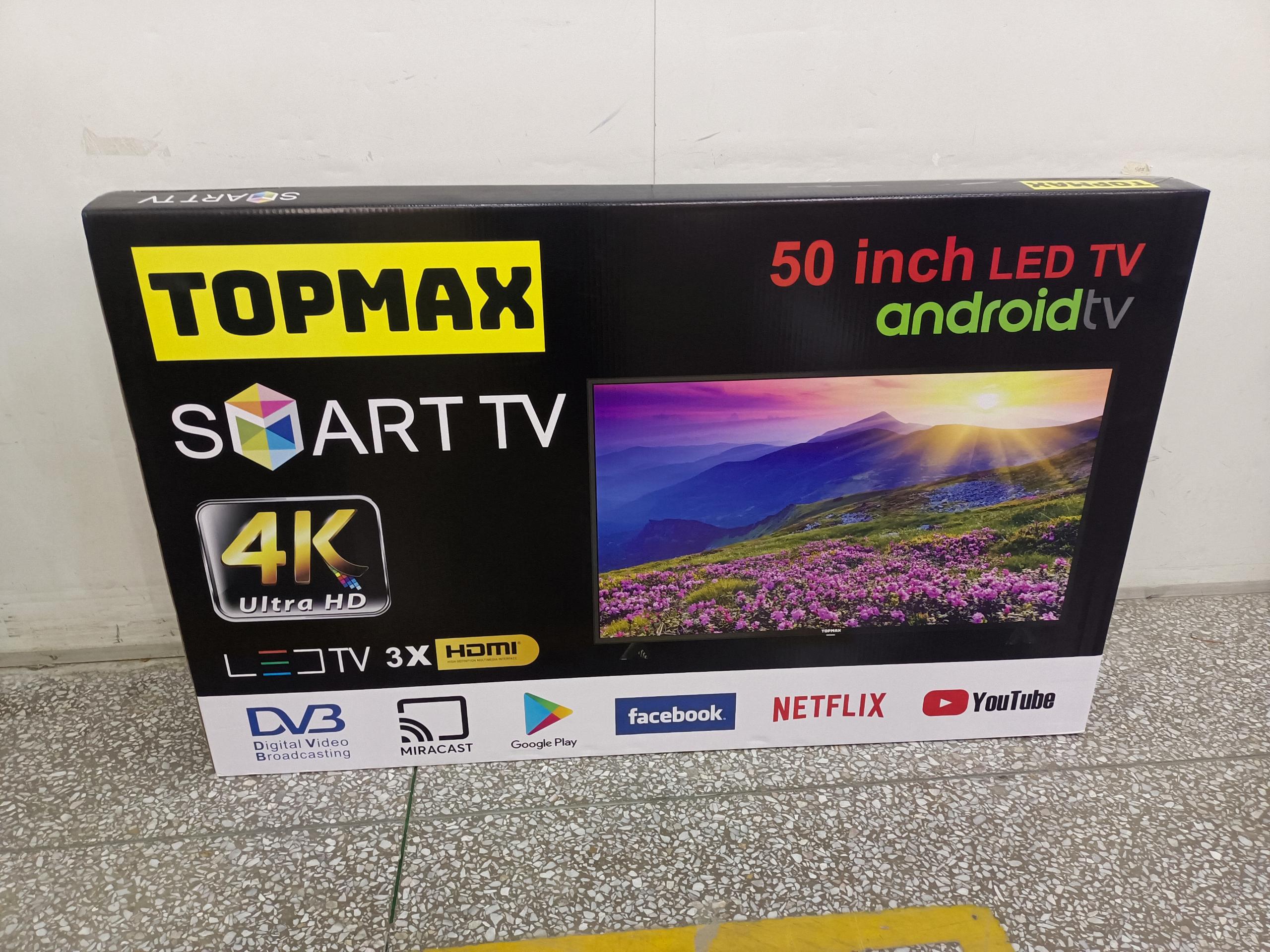 TOPMAX 4K UHD 50 inch & 55 inch TV. LEDs Shipment