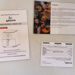 GOLDEN EAGLE AMJ AIR FRYER 9 Liters, Shipment