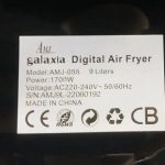GOLDEN EAGLE AMJ AIR FRYER 9 Liters, Shipment