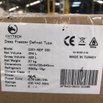 OXYTECH Turkish Chest Freezer 320L Shipments