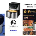 OXYTECH Digital Air Fryer 8L, 12P, Shipment