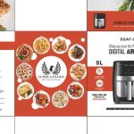 SUPER GOLDEN Digital AIR FRYER 8L, 12P