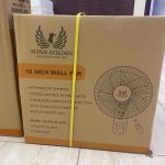 SUPER GOLDEN Stand Fan & Wall Fan 18 inch, Shipment