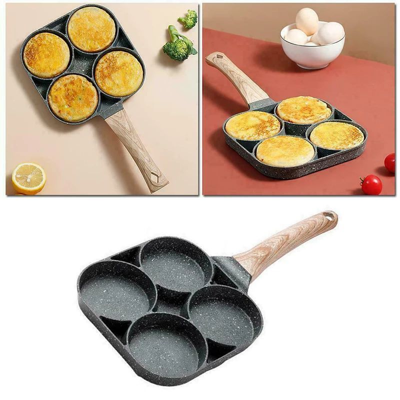 4 hole fryer pan square type