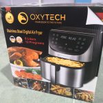 OXYTECH Digital Air Fryer 8L, 12P, Shipment