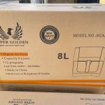 SUPER GOLDEN Digital AIR FRYER 8L, 12P
