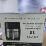 SUPER GOLDEN Digital AIR FRYER 8L, 12P